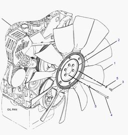kaufen Ventilatorflügel 230-2892 der Maschinen-C7 für Bagger-Ersatzteile s 325d online manufacture