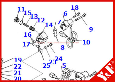 kaufen PC300 - Regelventil 8 702-21-57500 für PC350 - hauptsächlichhydraulikpumpe 8 online manufacture