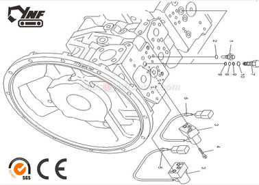kaufen PC200-7 702-21-55901 Bagger-elektrisches Teil-Stahl-Regelventil online manufacture