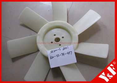 kaufen Maschinen-Bagger-Ersatzteil-Maschinen-Plastikventilator-Ventilatorflügel Soems Kato Kobelco SK200-5 6D31 ME018185 online manufacture