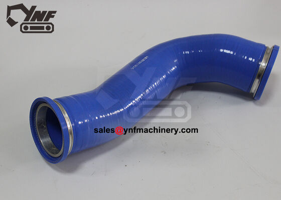 Heavy-Duty Blue Silicone Air Intake / Intercooler Hose YNF03278 VOE14618181 for EC210 EC210B EC210BLC EC240 EC290B