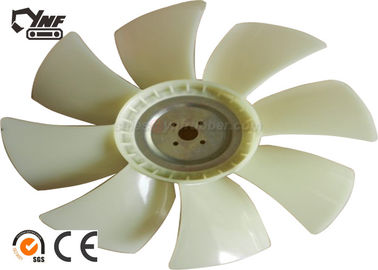 Weiße Ventilator-Ventilatorflügel des Heizkörper-4BG1T für Bagger-Zusätze