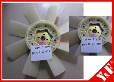 Plastikventilator-Ventilatorflügel für Maschine SK200-5 6D14 ME039960 SK200-8 SK250-8 SK210-8 HD800 Kobelco-Bagger-550-32-60-478